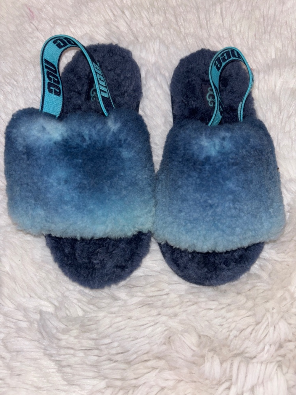 Blue Ugg Slippers